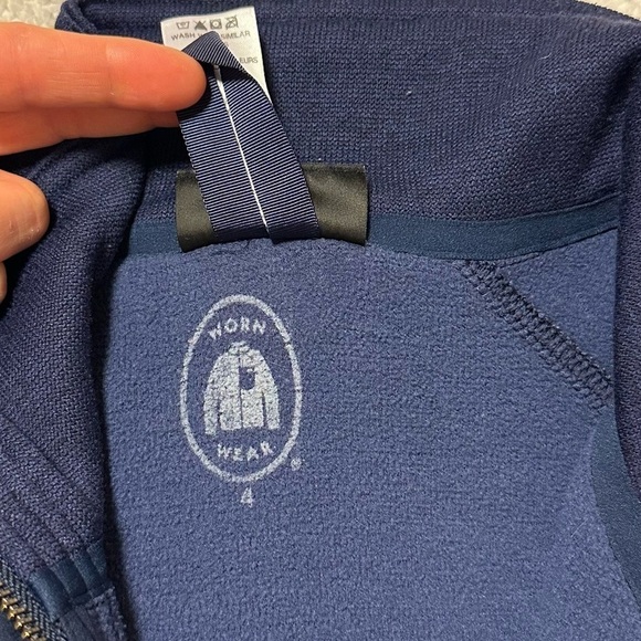 Patagonia Navy Better Fleece Lined Zipper Utility Pocket Jacket - Picture 11 of 13